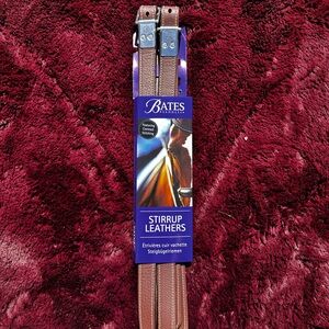Bates Brown Stirrup Leathers